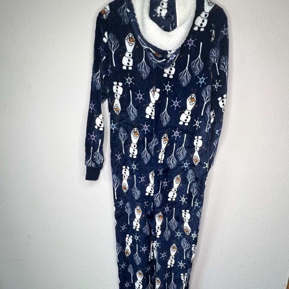 Disney Frozen One Piece Hoody‎ Pajamas - Picture 4 of 7